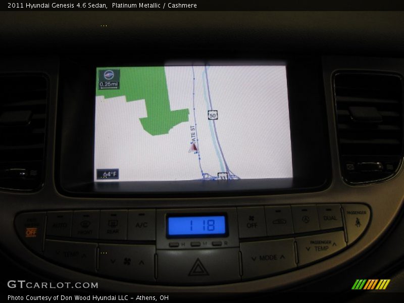 Platinum Metallic / Cashmere 2011 Hyundai Genesis 4.6 Sedan