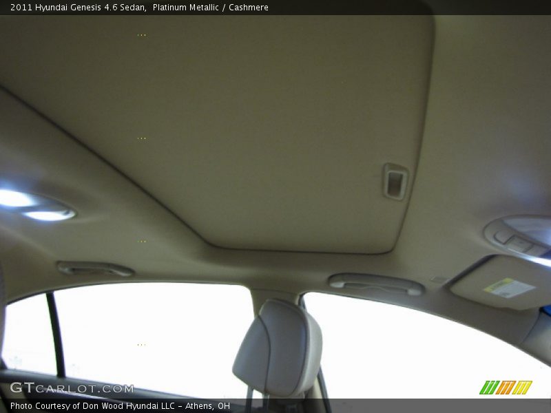 Platinum Metallic / Cashmere 2011 Hyundai Genesis 4.6 Sedan