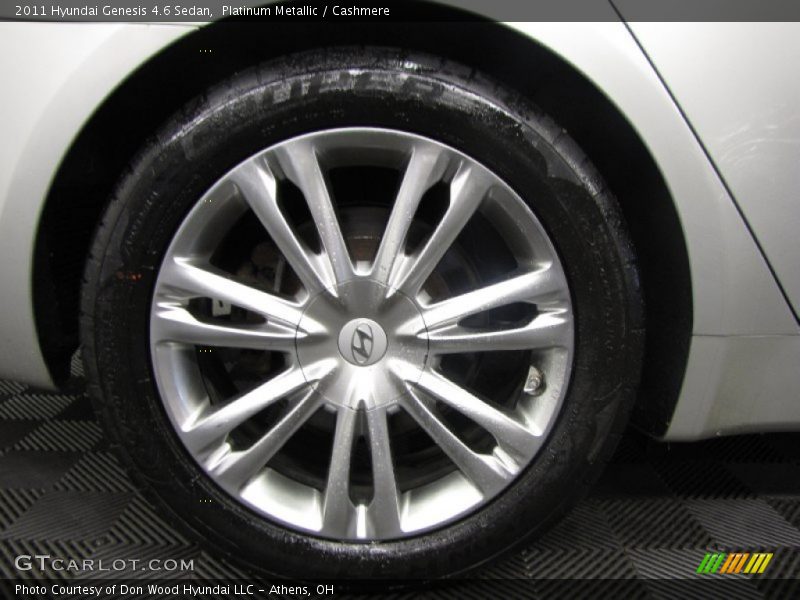 Platinum Metallic / Cashmere 2011 Hyundai Genesis 4.6 Sedan