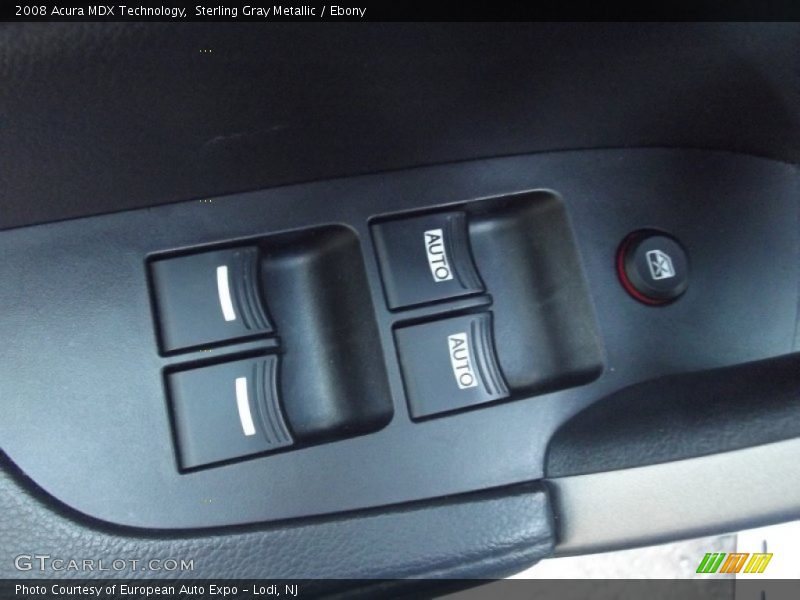 Sterling Gray Metallic / Ebony 2008 Acura MDX Technology