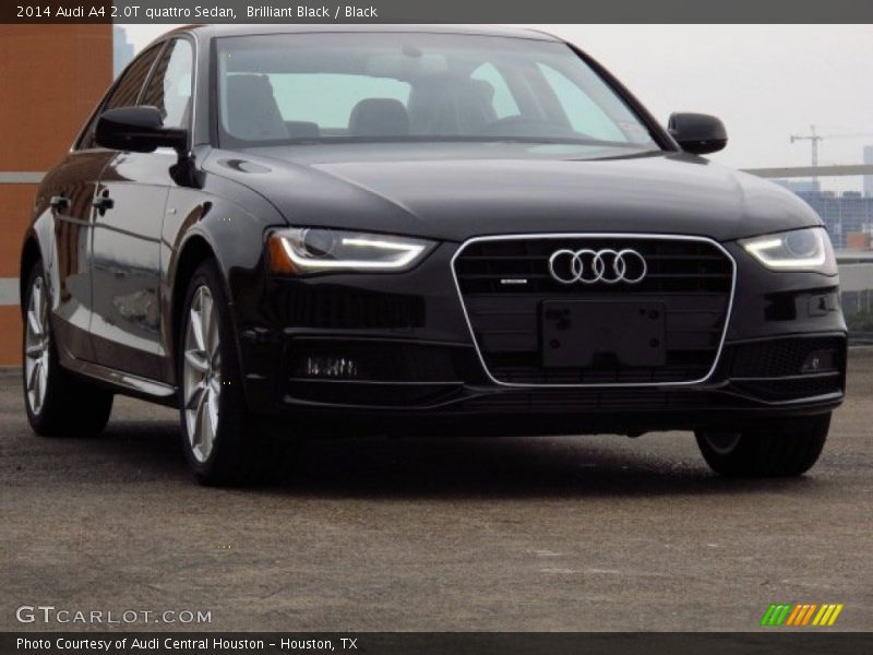 Brilliant Black / Black 2014 Audi A4 2.0T quattro Sedan
