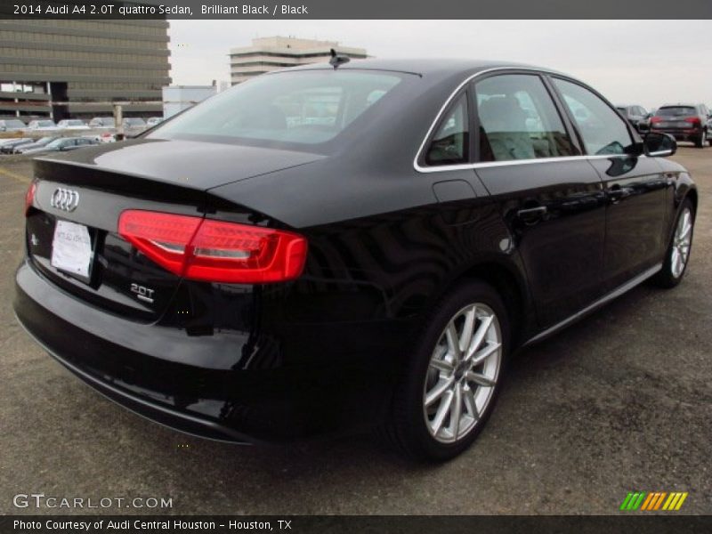 Brilliant Black / Black 2014 Audi A4 2.0T quattro Sedan