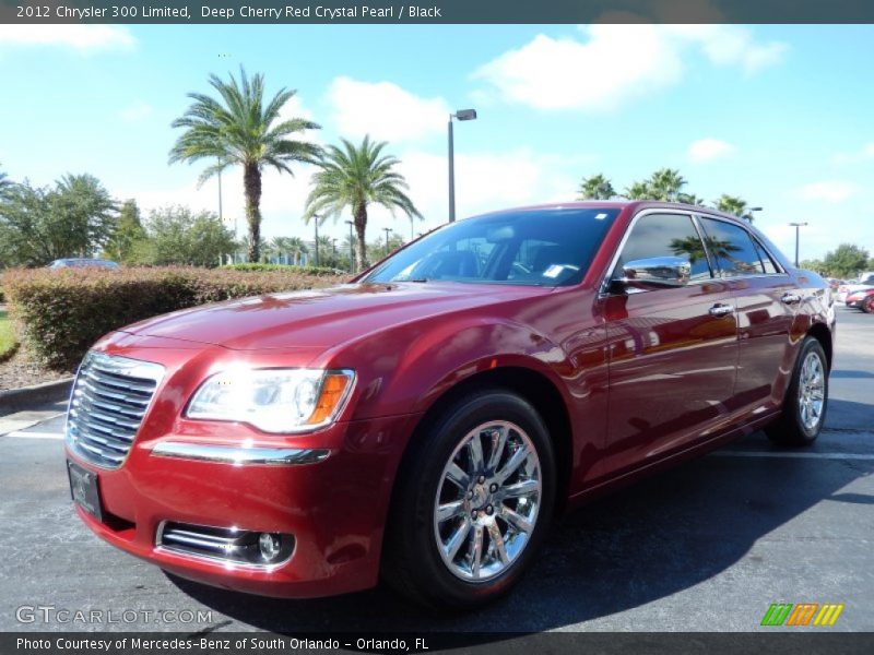 Deep Cherry Red Crystal Pearl / Black 2012 Chrysler 300 Limited