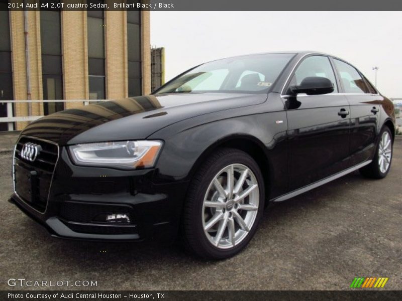 Brilliant Black / Black 2014 Audi A4 2.0T quattro Sedan