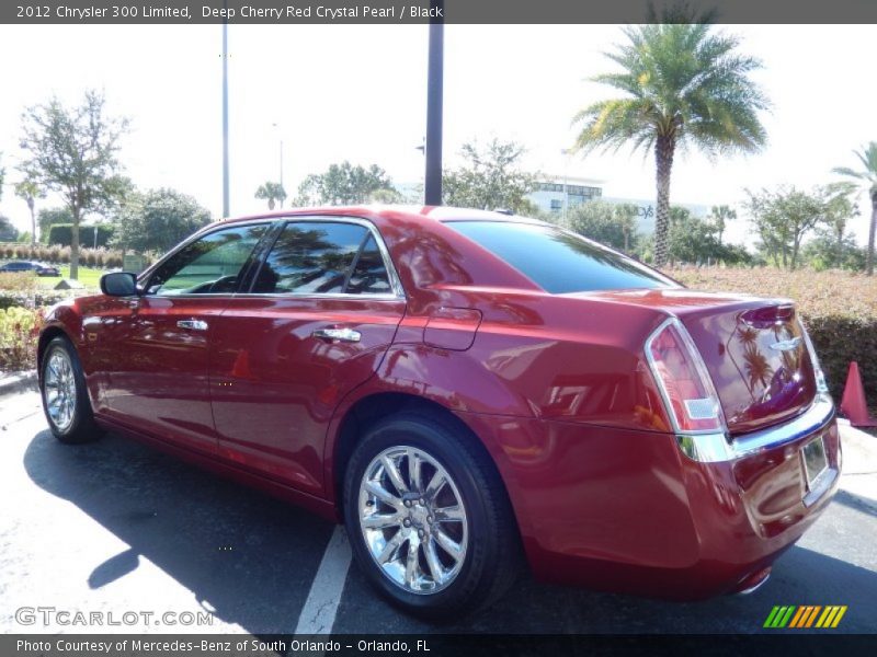 Deep Cherry Red Crystal Pearl / Black 2012 Chrysler 300 Limited