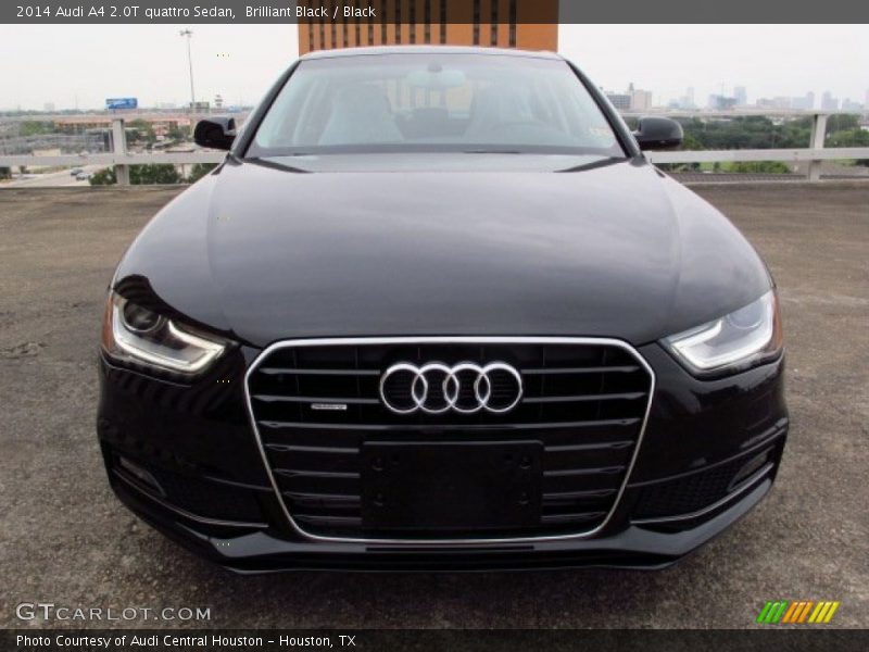 Brilliant Black / Black 2014 Audi A4 2.0T quattro Sedan