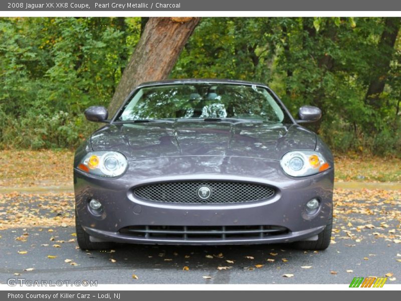 Pearl Grey Metallic / Charcoal 2008 Jaguar XK XK8 Coupe