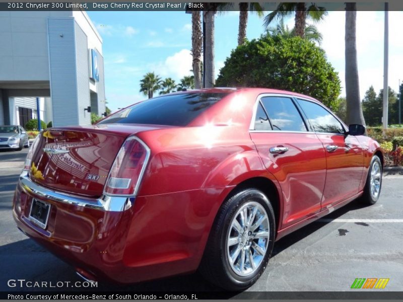 Deep Cherry Red Crystal Pearl / Black 2012 Chrysler 300 Limited