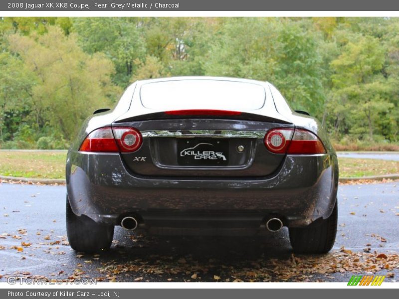 Pearl Grey Metallic / Charcoal 2008 Jaguar XK XK8 Coupe