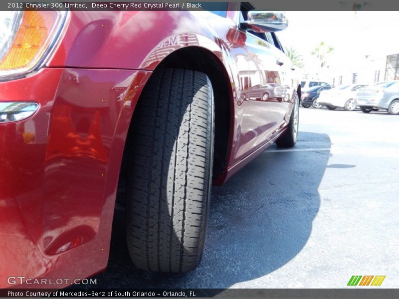 Deep Cherry Red Crystal Pearl / Black 2012 Chrysler 300 Limited