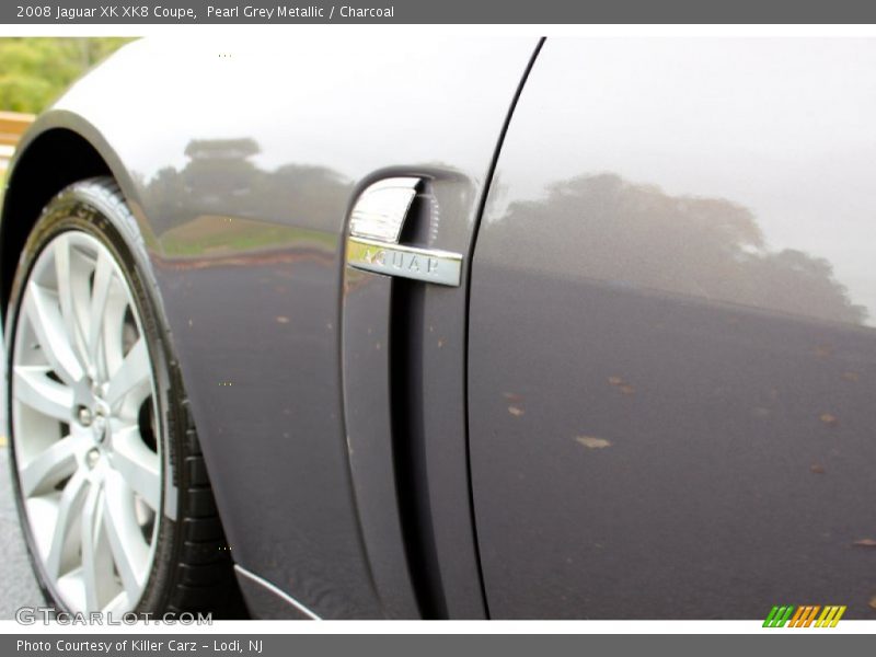 Pearl Grey Metallic / Charcoal 2008 Jaguar XK XK8 Coupe