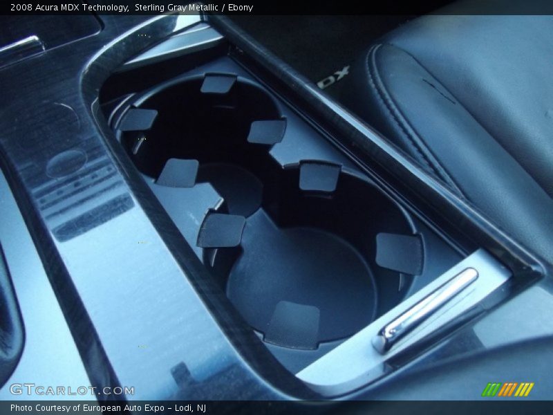 Sterling Gray Metallic / Ebony 2008 Acura MDX Technology