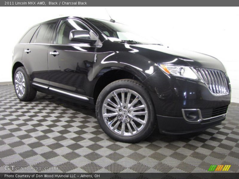 Black / Charcoal Black 2011 Lincoln MKX AWD