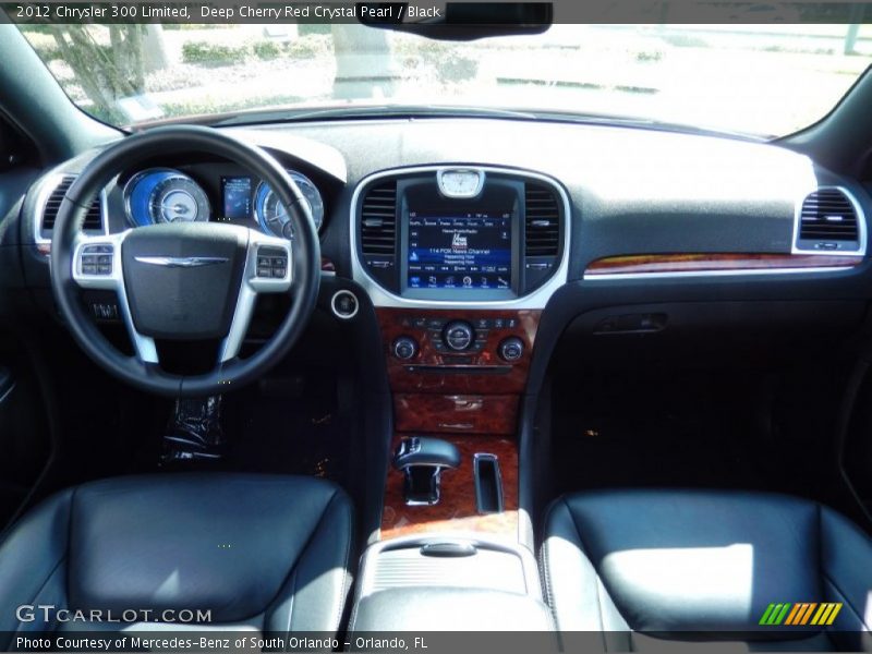 Deep Cherry Red Crystal Pearl / Black 2012 Chrysler 300 Limited