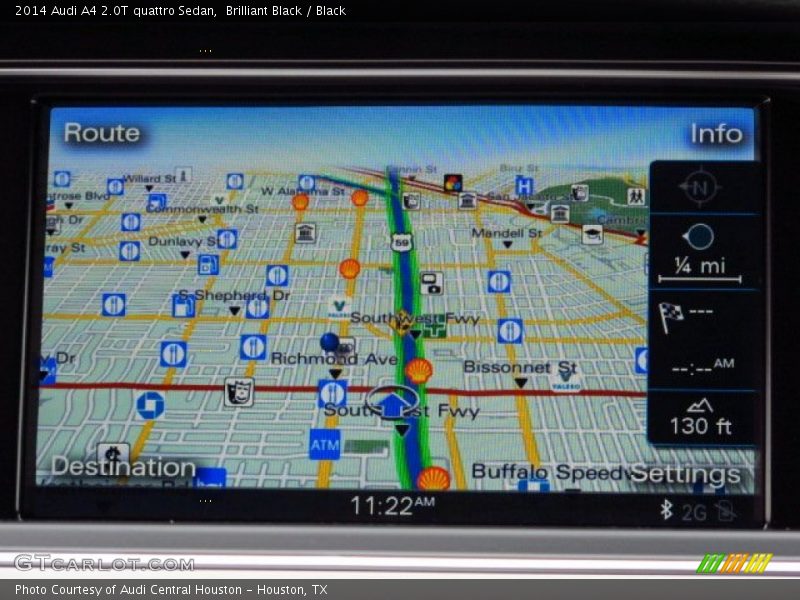 Brilliant Black / Black 2014 Audi A4 2.0T quattro Sedan