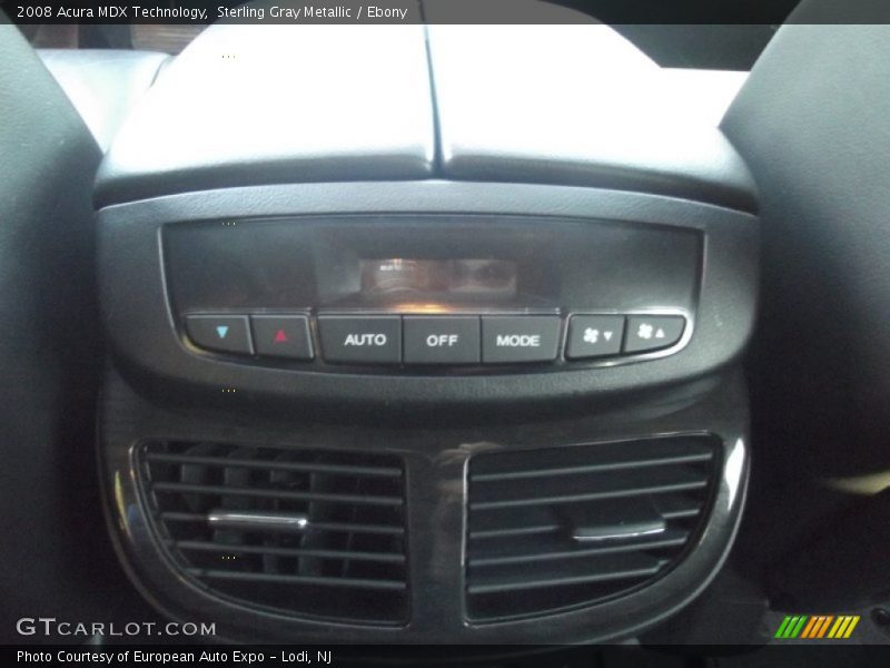 Sterling Gray Metallic / Ebony 2008 Acura MDX Technology