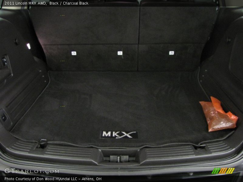 Black / Charcoal Black 2011 Lincoln MKX AWD