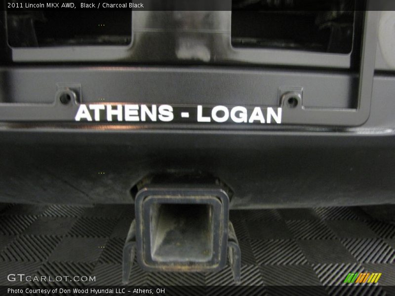Black / Charcoal Black 2011 Lincoln MKX AWD