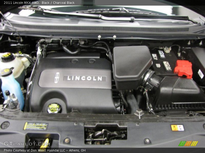 Black / Charcoal Black 2011 Lincoln MKX AWD