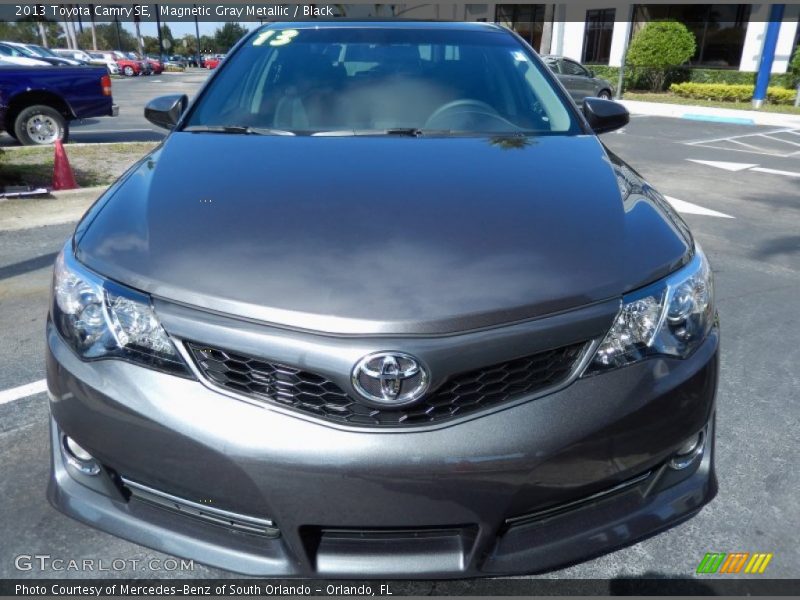 Magnetic Gray Metallic / Black 2013 Toyota Camry SE