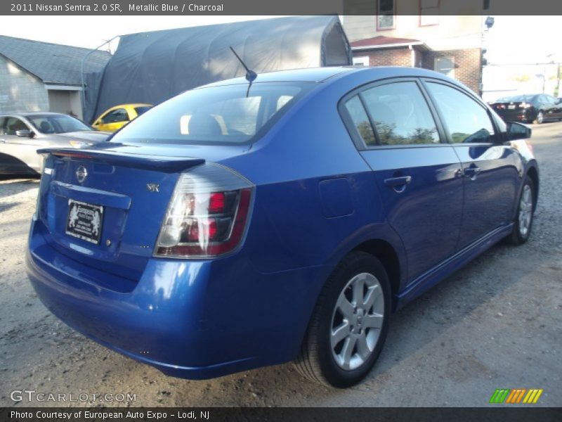 Metallic Blue / Charcoal 2011 Nissan Sentra 2.0 SR