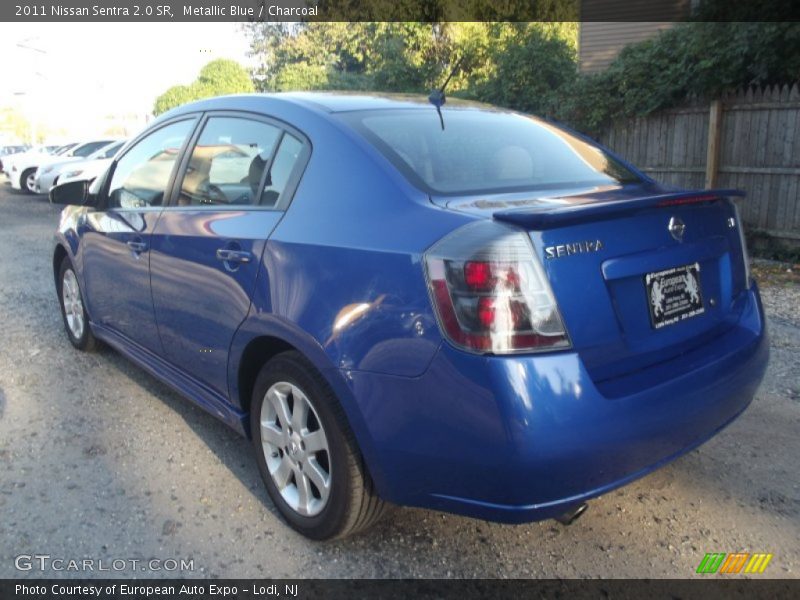 Metallic Blue / Charcoal 2011 Nissan Sentra 2.0 SR