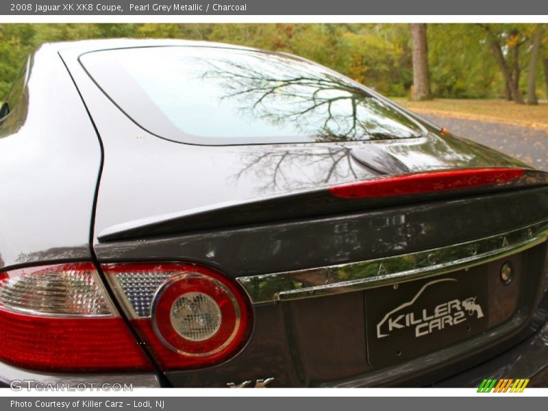 Pearl Grey Metallic / Charcoal 2008 Jaguar XK XK8 Coupe