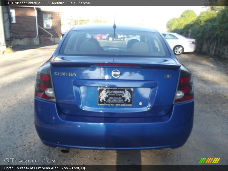 Metallic Blue / Charcoal 2011 Nissan Sentra 2.0 SR