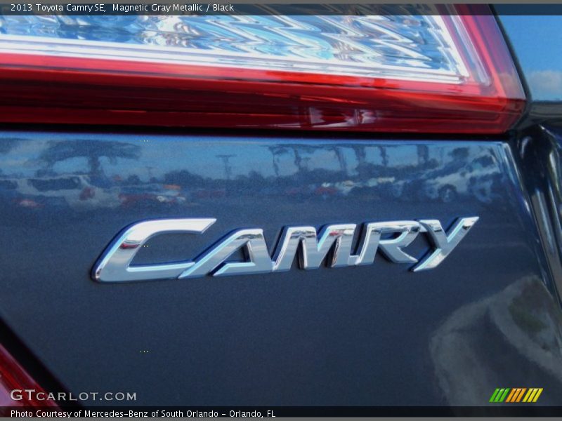 Magnetic Gray Metallic / Black 2013 Toyota Camry SE