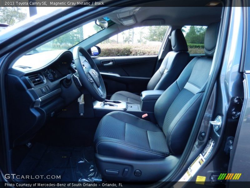Magnetic Gray Metallic / Black 2013 Toyota Camry SE