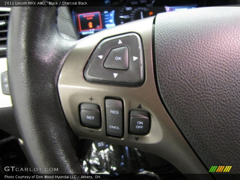 Black / Charcoal Black 2011 Lincoln MKX AWD