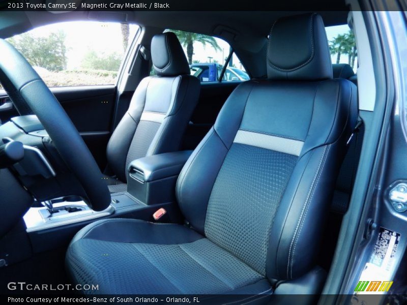 Magnetic Gray Metallic / Black 2013 Toyota Camry SE