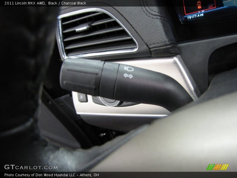 Black / Charcoal Black 2011 Lincoln MKX AWD