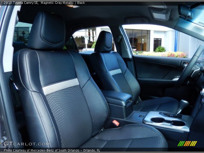 Magnetic Gray Metallic / Black 2013 Toyota Camry SE