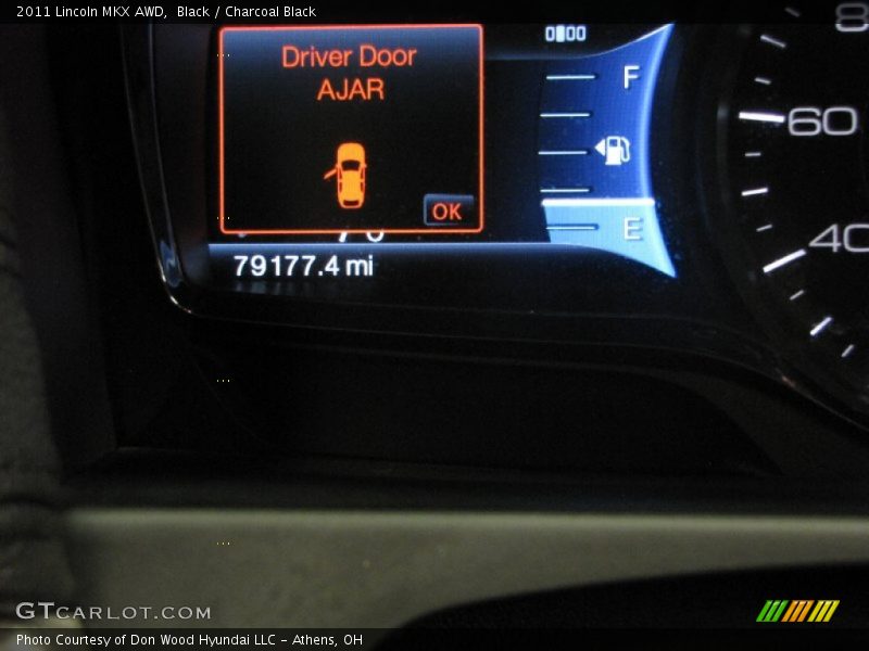 Black / Charcoal Black 2011 Lincoln MKX AWD