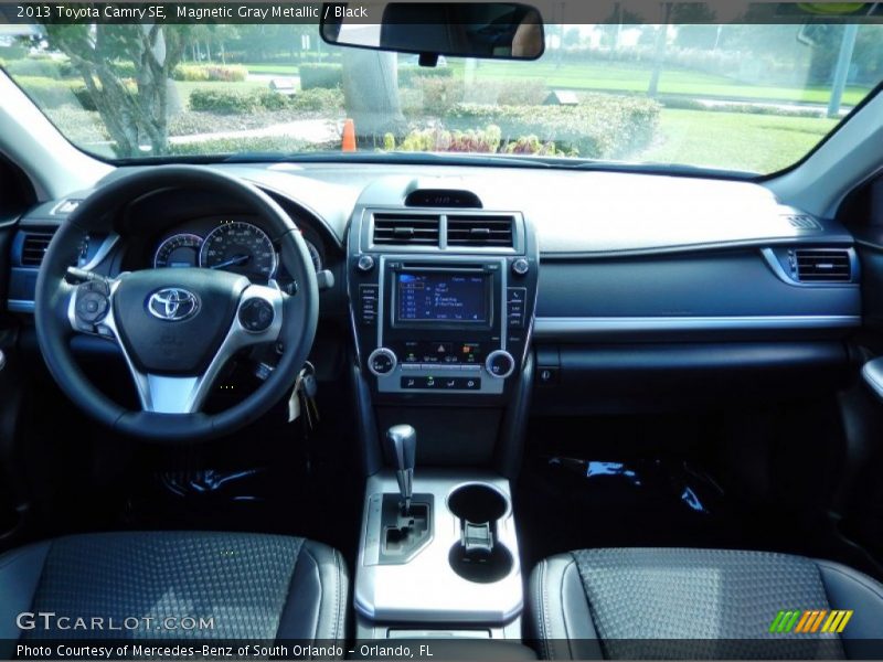 Magnetic Gray Metallic / Black 2013 Toyota Camry SE