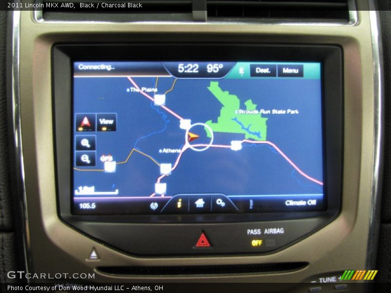 Black / Charcoal Black 2011 Lincoln MKX AWD