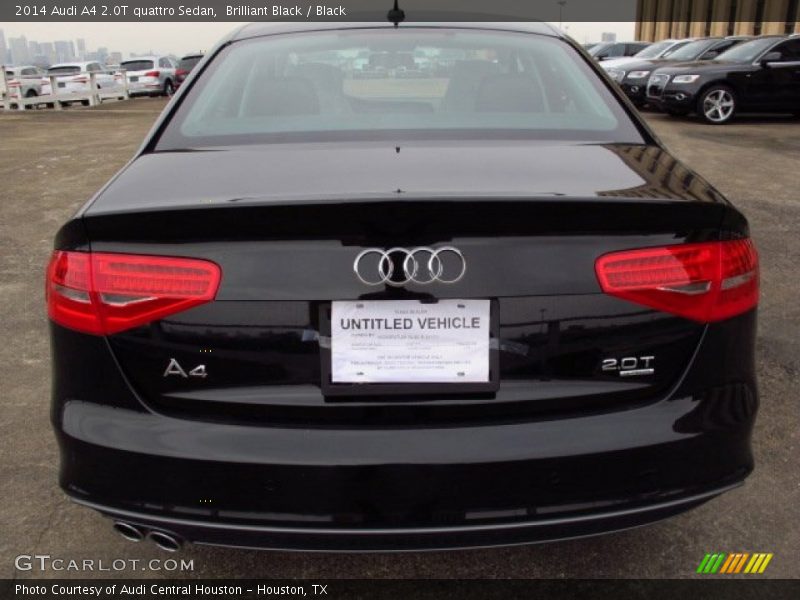 Brilliant Black / Black 2014 Audi A4 2.0T quattro Sedan