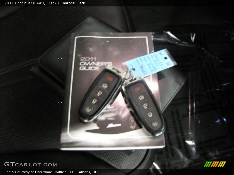 Black / Charcoal Black 2011 Lincoln MKX AWD