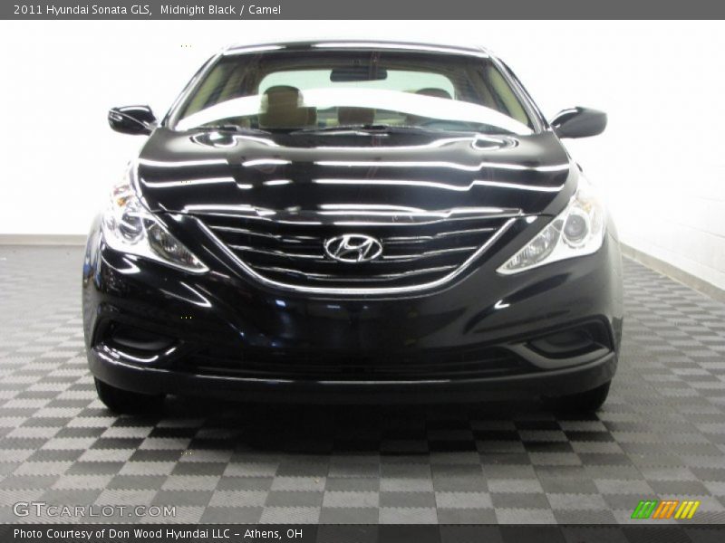 Midnight Black / Camel 2011 Hyundai Sonata GLS