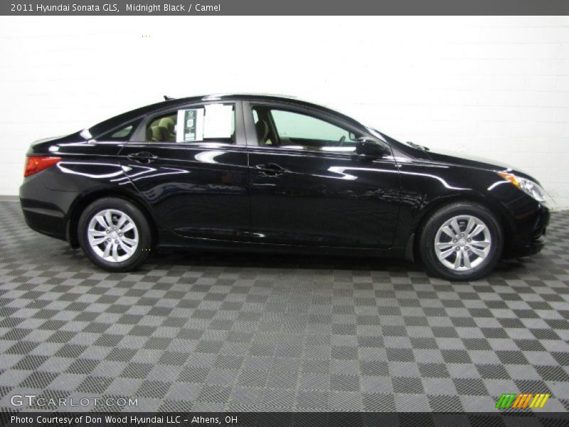 Midnight Black / Camel 2011 Hyundai Sonata GLS