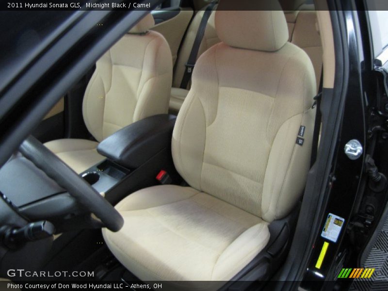 Midnight Black / Camel 2011 Hyundai Sonata GLS