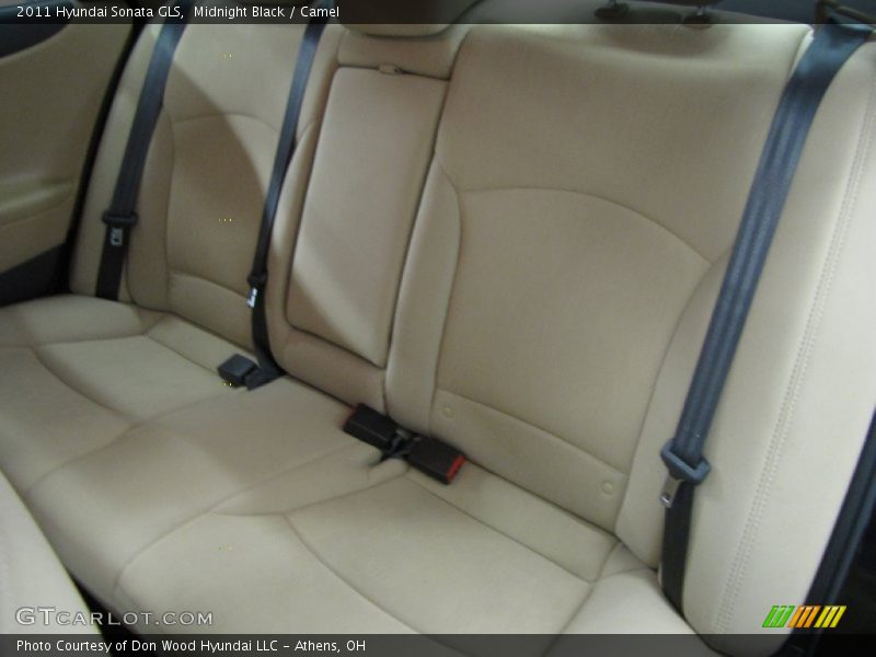 Midnight Black / Camel 2011 Hyundai Sonata GLS