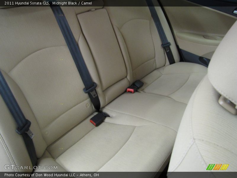 Midnight Black / Camel 2011 Hyundai Sonata GLS