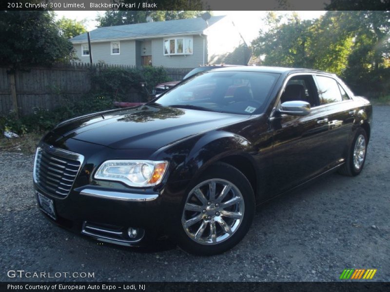 Blackberry Pearl / Black 2012 Chrysler 300 Limited