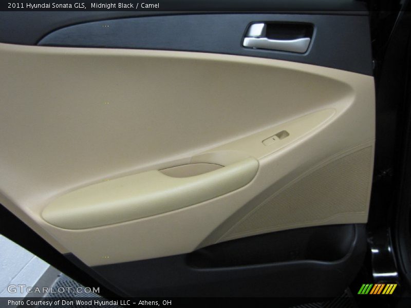 Midnight Black / Camel 2011 Hyundai Sonata GLS