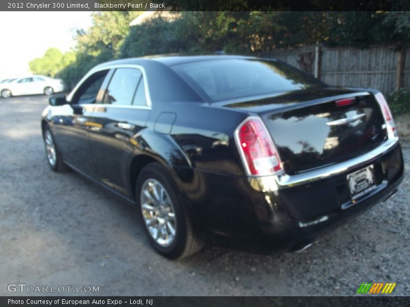 Blackberry Pearl / Black 2012 Chrysler 300 Limited