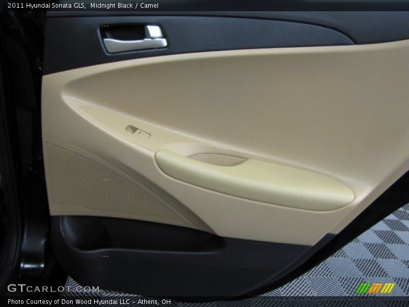 Midnight Black / Camel 2011 Hyundai Sonata GLS