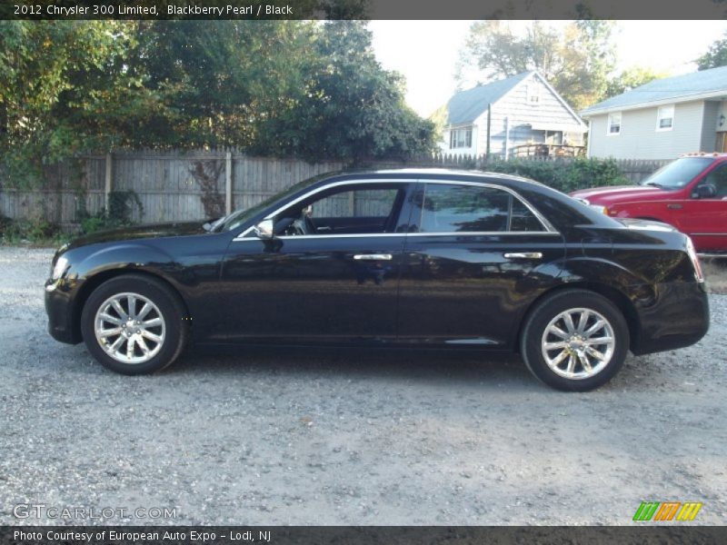Blackberry Pearl / Black 2012 Chrysler 300 Limited