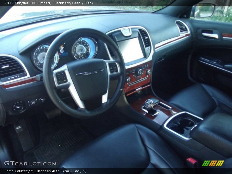 Blackberry Pearl / Black 2012 Chrysler 300 Limited